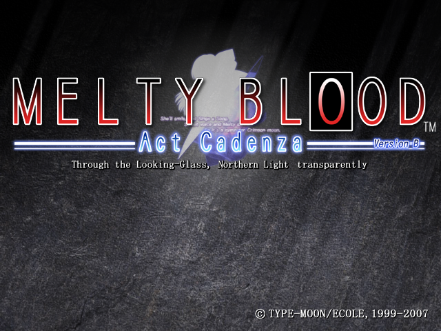 Melty Blood Sound Rips